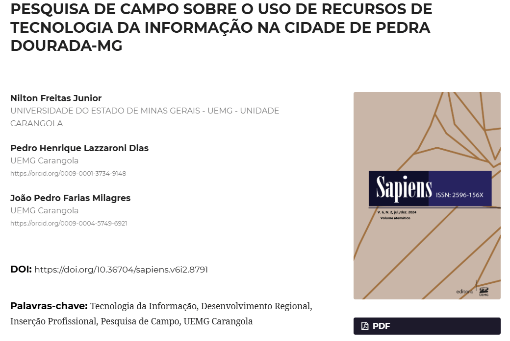 Artigo Científico